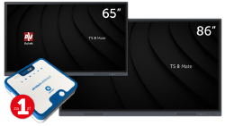 Zestaw monitor interaktywny Avtek TS 8 Mate 65 + monitor interaktywny Avtek TS 8 Mate 86