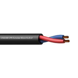 Procab CLS240-B2CA/1 Loudspeaker cable - 2 x 4 mm? - 11 AWG -  EN50399 CPR Euroclass B2ca-s1b,d0