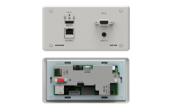 Nadajnik ścienny Kramer WP-20/EU(W)-86 HDMI, VGA, Audio, Ethernet