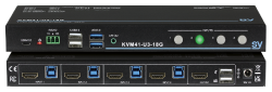 Switch KVM SY KVM41-U3-18G 4x1 HDMI + 6x USB-A