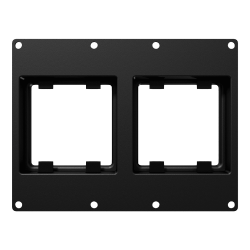 Ramka montażowa z 2 otworami 45x45 mm CAYMON CASY303/B